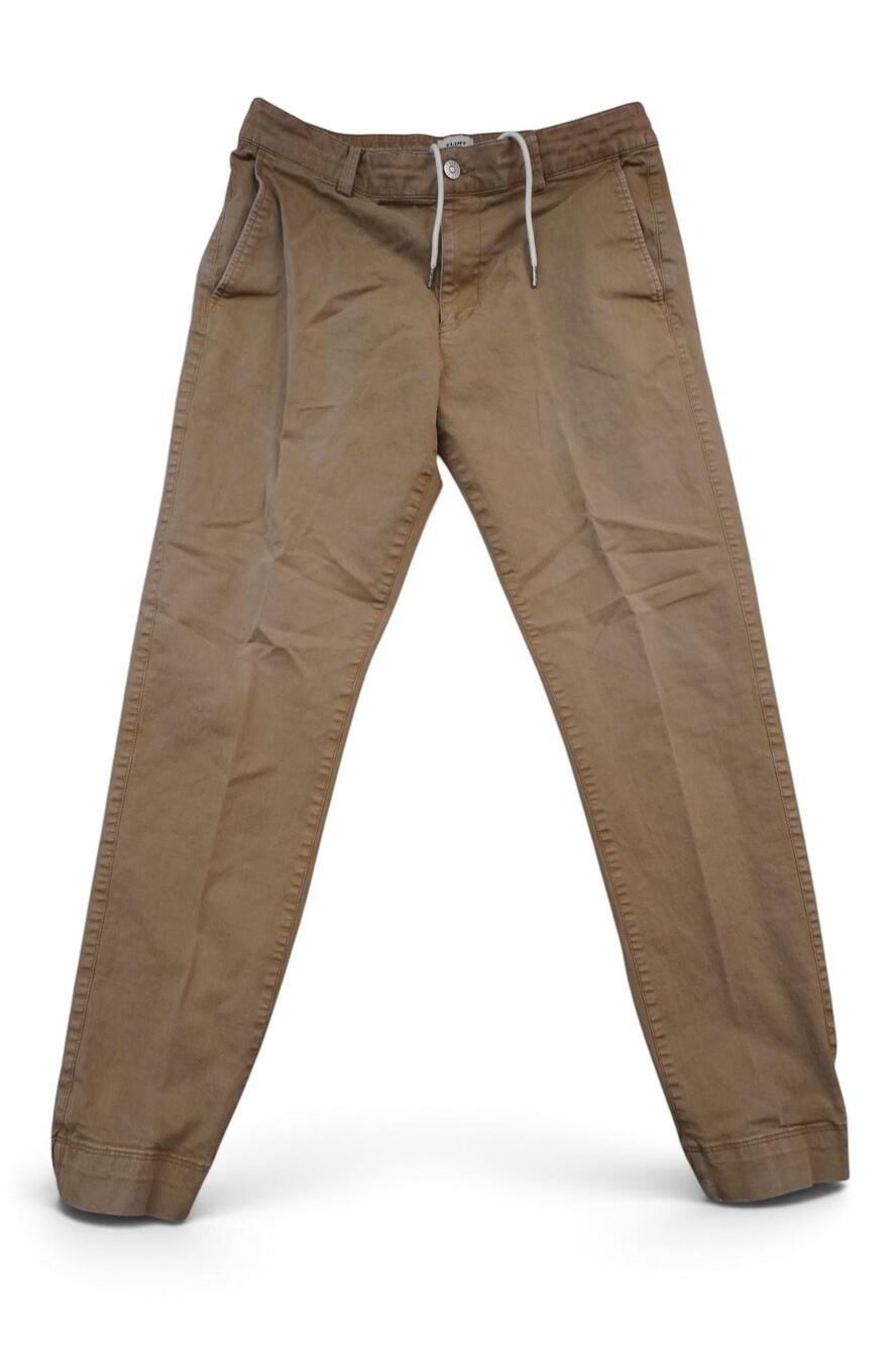 Flint And Tinder Pants Mens 31x28 Beige Jogger Elastic Cuff Drawstring Casual